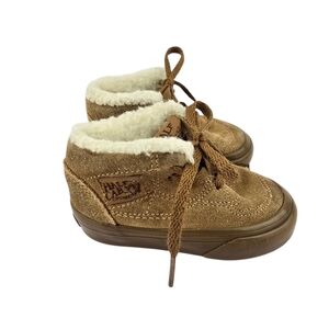 Vans Half Cab Suede Skateboard Shoes Toddler 4